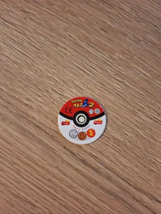 Tazo 2 Pokémon Poliwrath #62 año 2001