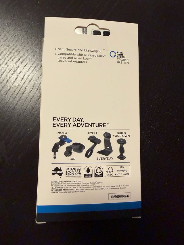 Brazalete Quad Lock NUEVO