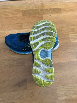 Zapatillas Asics Running Azul y Amarillo