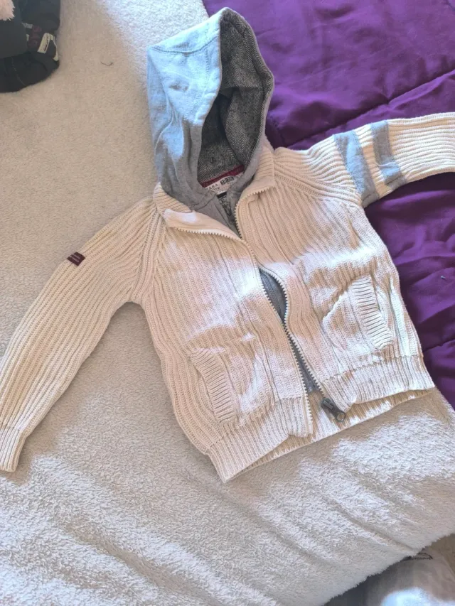 Chaqueta niño con capucha