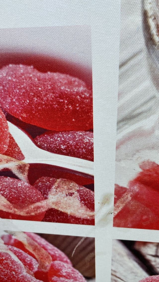 Cuadro Corazones Rojos