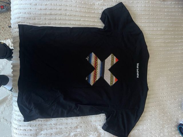 Camiseta Blue Banana Negra con Diseño X