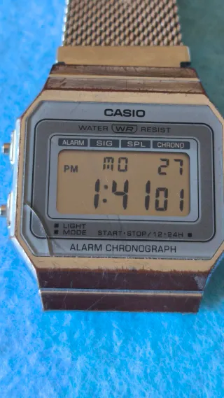 Reloj Casio A700WEM-7AEF Digital Mujer Acero