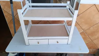Mueble infantil madera 2 cajones