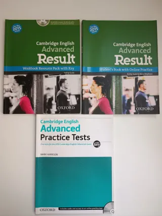 Libros de inglés Cambridge English Advance