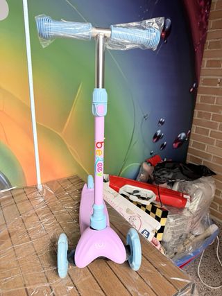 Patinete 3 Ruedas Niña/Niño Morado