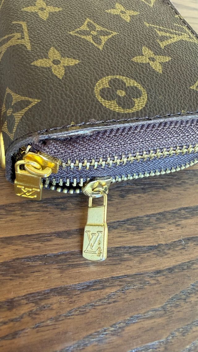 Cartera Louis Vuitton Doble Cremallera