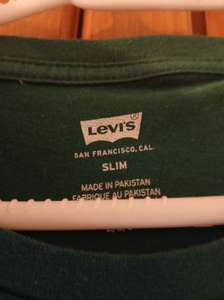 Camiseta Levi's verde Talla L