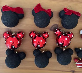 Adornos Navideños Disney Mickey Minnie