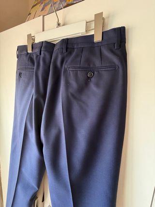 Pantalón vestir Pedro del Hierro azul