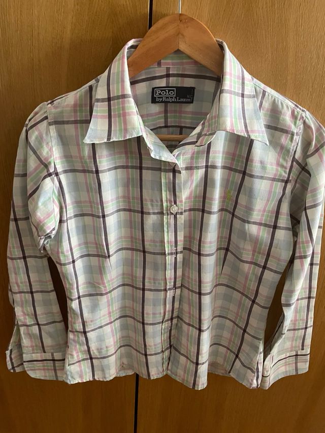 Camisa Polo Ralph Lauren cuadros