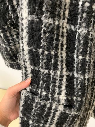 Cappotto a quadri lana vergine