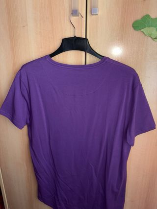 Camiseta SikSilk Morada Talla XL