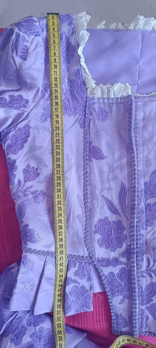 Traje de Fallera Morado Adulto/Adolescente