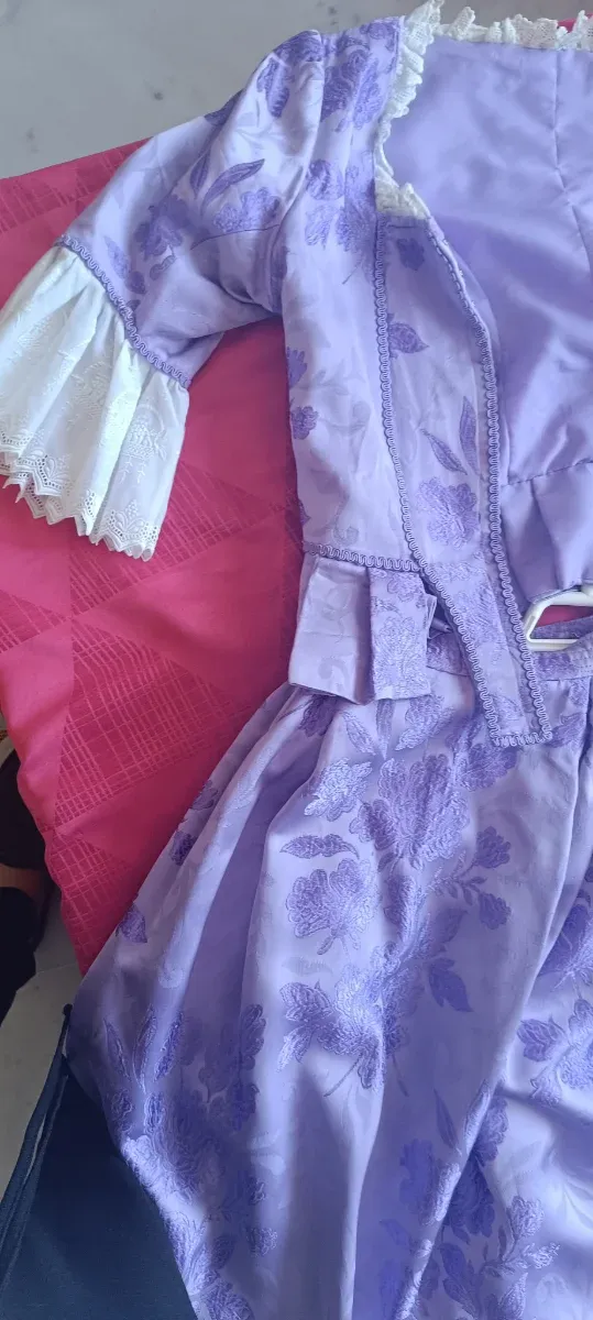 Traje de Fallera Morado Adulto/Adolescente