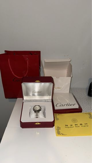 Reloj Cartier 21 Plata