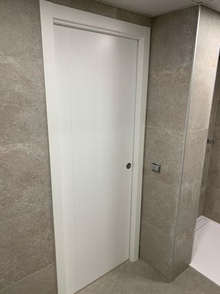 Puertas lacadas en blanco