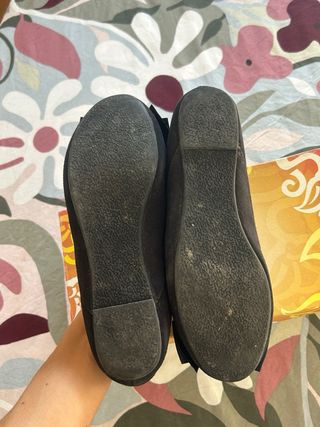 Ballerine nere H&M con fiocco