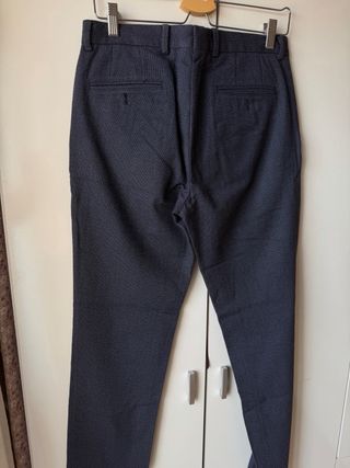 Pantalón chino Massimo Dutti azul hombre
