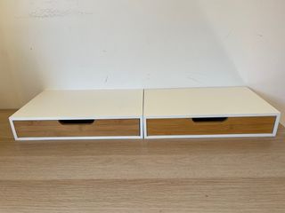 Mesitas flotantes (2) madera bambú