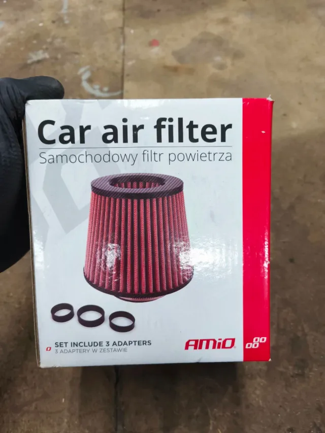 Filtro de aire de alto fujo cónico AMIO