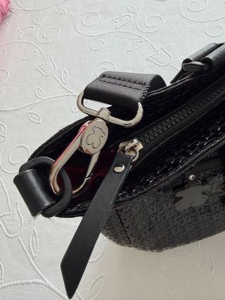 Bolso Tous Charol Negro - Original