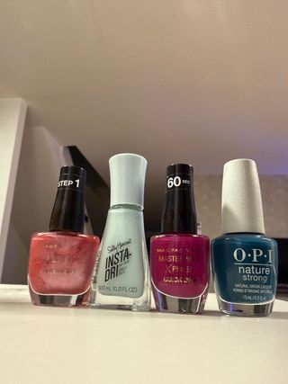 4 x Pintauñas varios colores