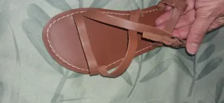 Sandalias piel niña talla 32