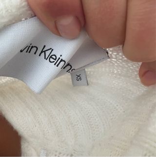 Jersey Calvin Klein Blanco XS