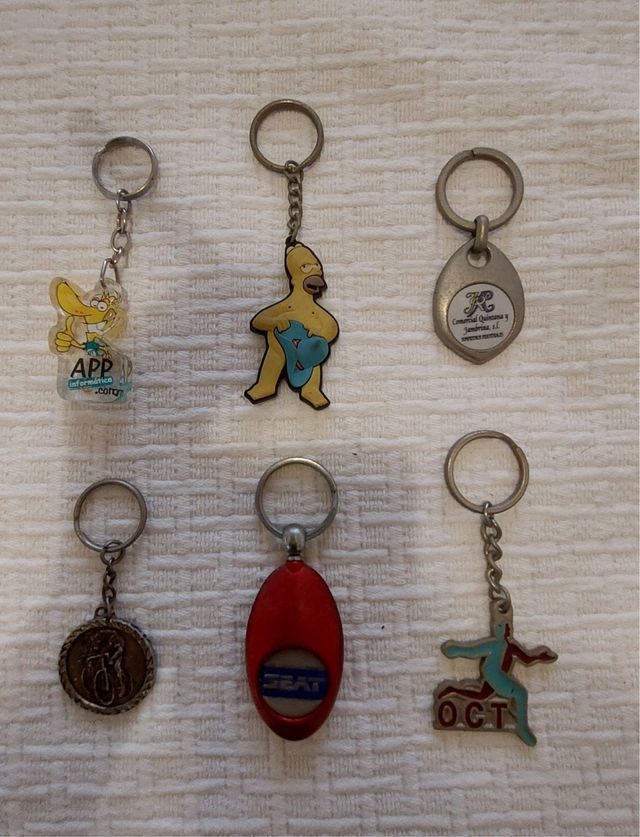 Se Regalan 6 Llaveros