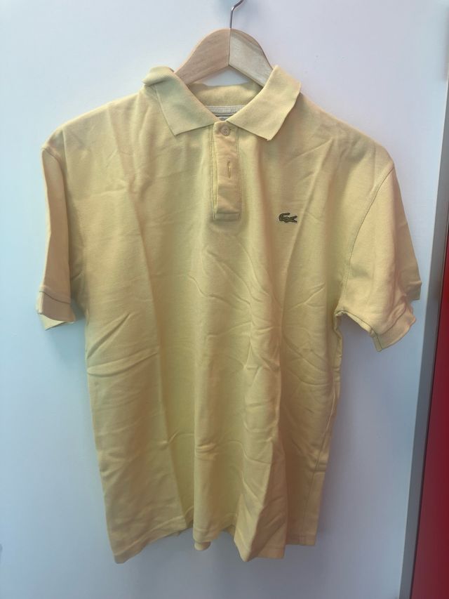 Polo Lacoste Amarillo Original