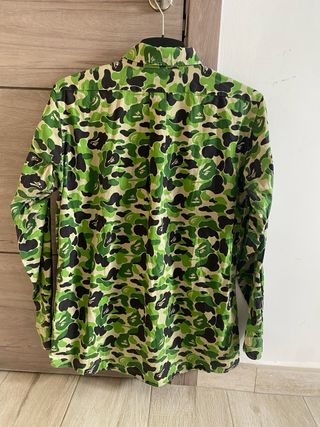 Camisa A Bathing Ape Camuflaje Verde