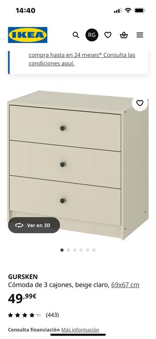 Dormitorio completo Ikea