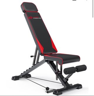 Banco de pesas ajustable y plegable (sin estrenar)