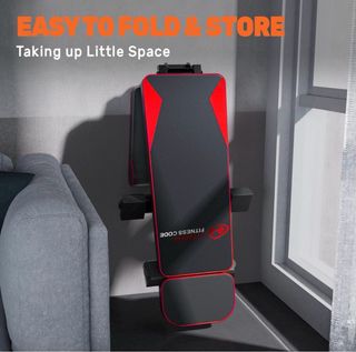 Banco de pesas ajustable y plegable (sin estrenar)