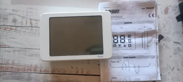 Termostato ambiente Vemer Thalos