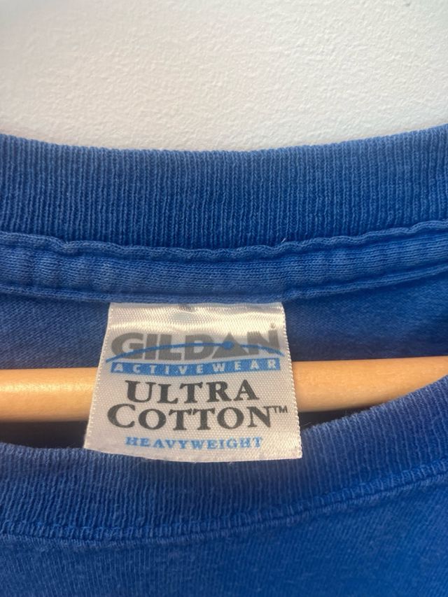 Camiseta surf No Waves azul