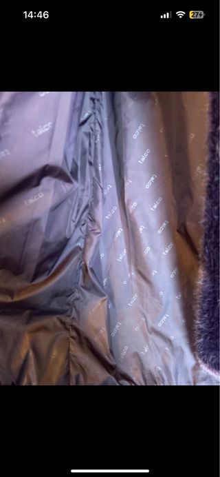 Gilet in pelliccia sintetica viola