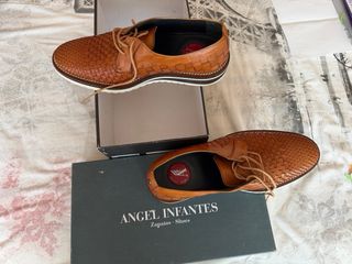 Zapatos Angel Infantes Piel Trenzada Únicos