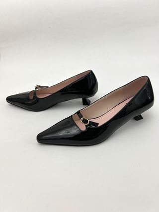 Décolleté in vernice nera, Albano donna tg 37