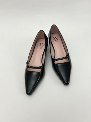 Décolleté in vernice nera, Albano donna tg 37