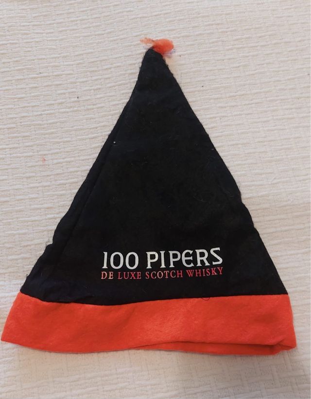 Se Regala Gorro 100 Pipers Negro y Naranja