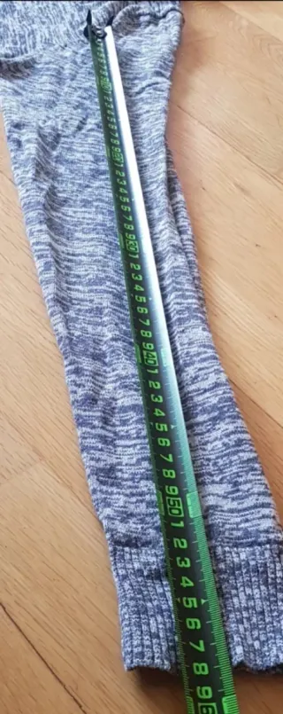 Jersey jaspeado gris talla L