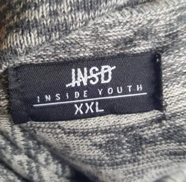 Jersey jaspeado gris talla L