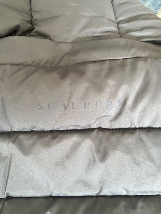 Chaqueta acolchada niño gris