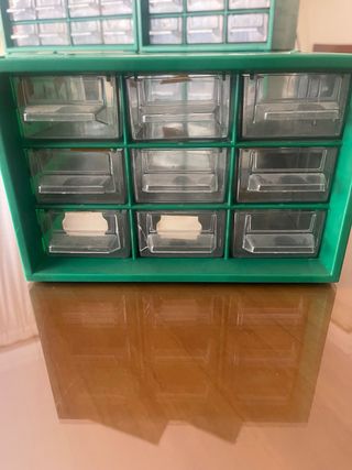 Moduli impilabili con cassetti.