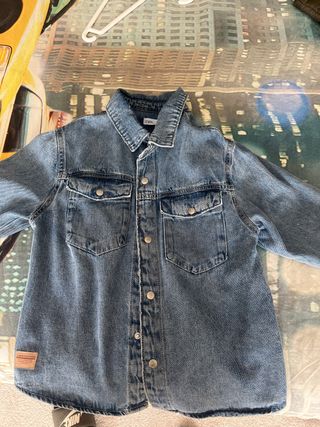 Camisa vaquera Zara niño Talla M