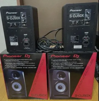 Pareja Monitores Estudio Pioneer S-DJ50X (leer)