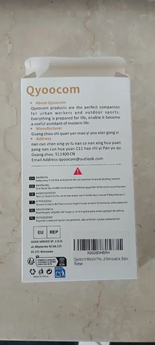 Laccio per telefono nero