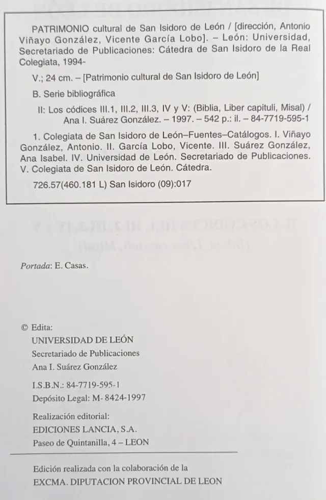 LIBRO LOS CÓDICES III.1, III.2, III.3, IV y V